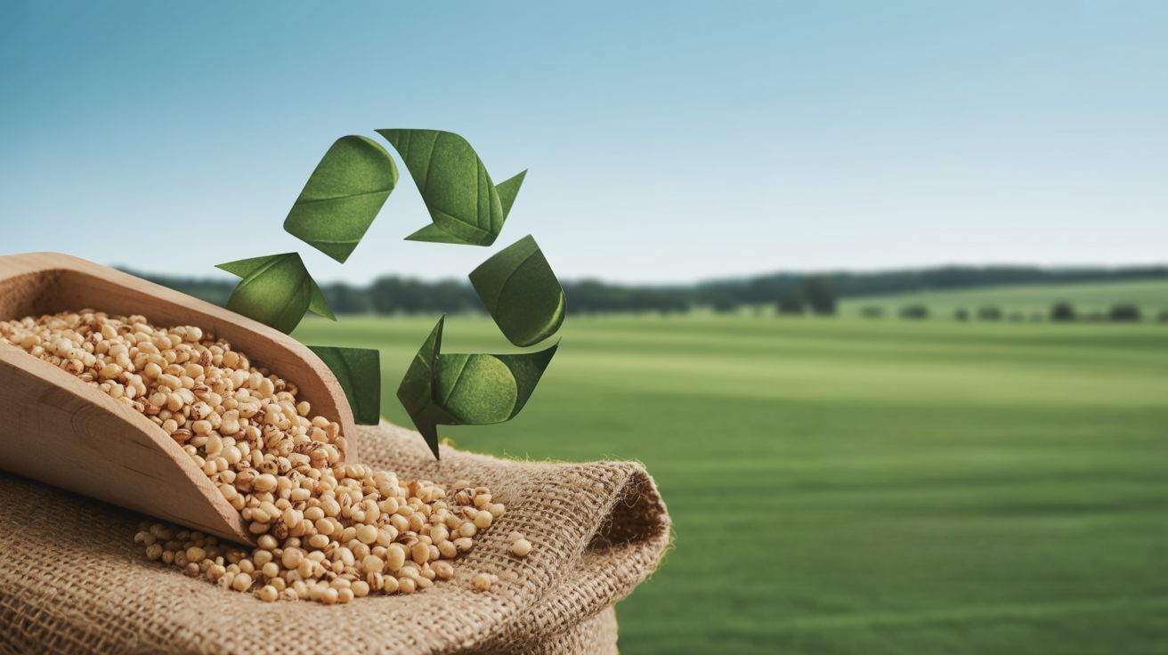 sustainable puffed grains